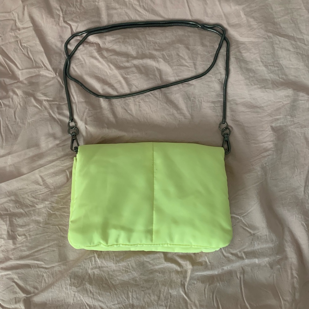 Lime Green Shoulder Bag
